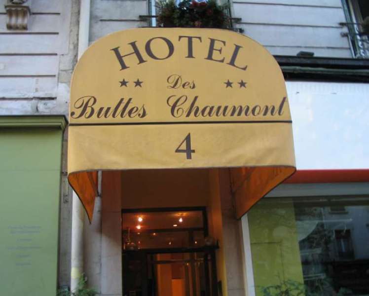 Hotel Des Buttes Chaumont Paris Eksteriør billede